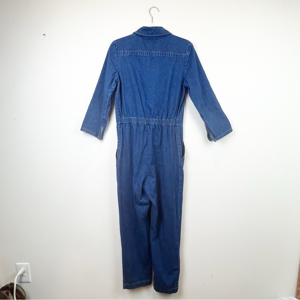 A.P.C. Combi Truck Jumpsuit in Indigo Women’s 36 FR/S US - Picture 4 of 16
